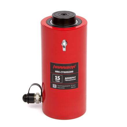 HRH-CY0201300 Домкрат гидравлический, телескопический, однополостной 15 т, ход 300 мм