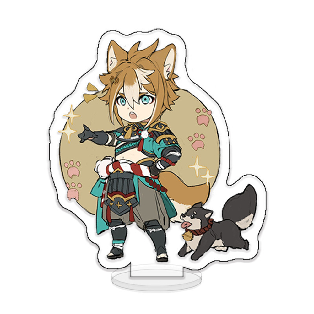 Акриловая фигурка чиби "Геншин импакт / Genshin Impact"