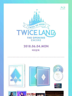 видео TWICE - TWICELAND : The Opening Encore BRU-RAY