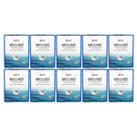 SNP, Bird's Nest, Aqua Ampoule Beauty Mask, 10 листовых масок, 25 мл (0,84 жидк. унц.)