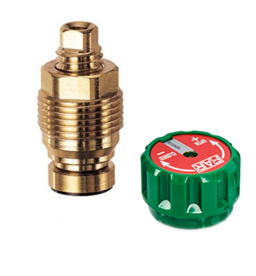 Кран-букса с барашком для коллектора  Ф/Р  (250/10шт)