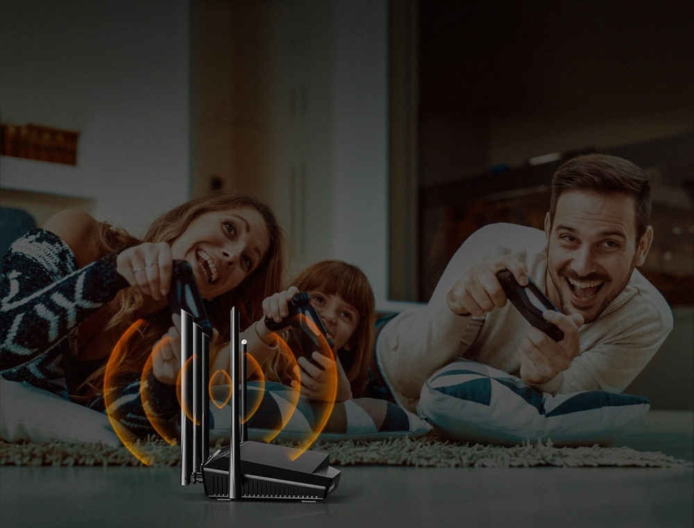 Wi-Fi роутер Tenda TX27 Pro AX5700 Tri-Band Gigabit Wi-Fi 6E Router