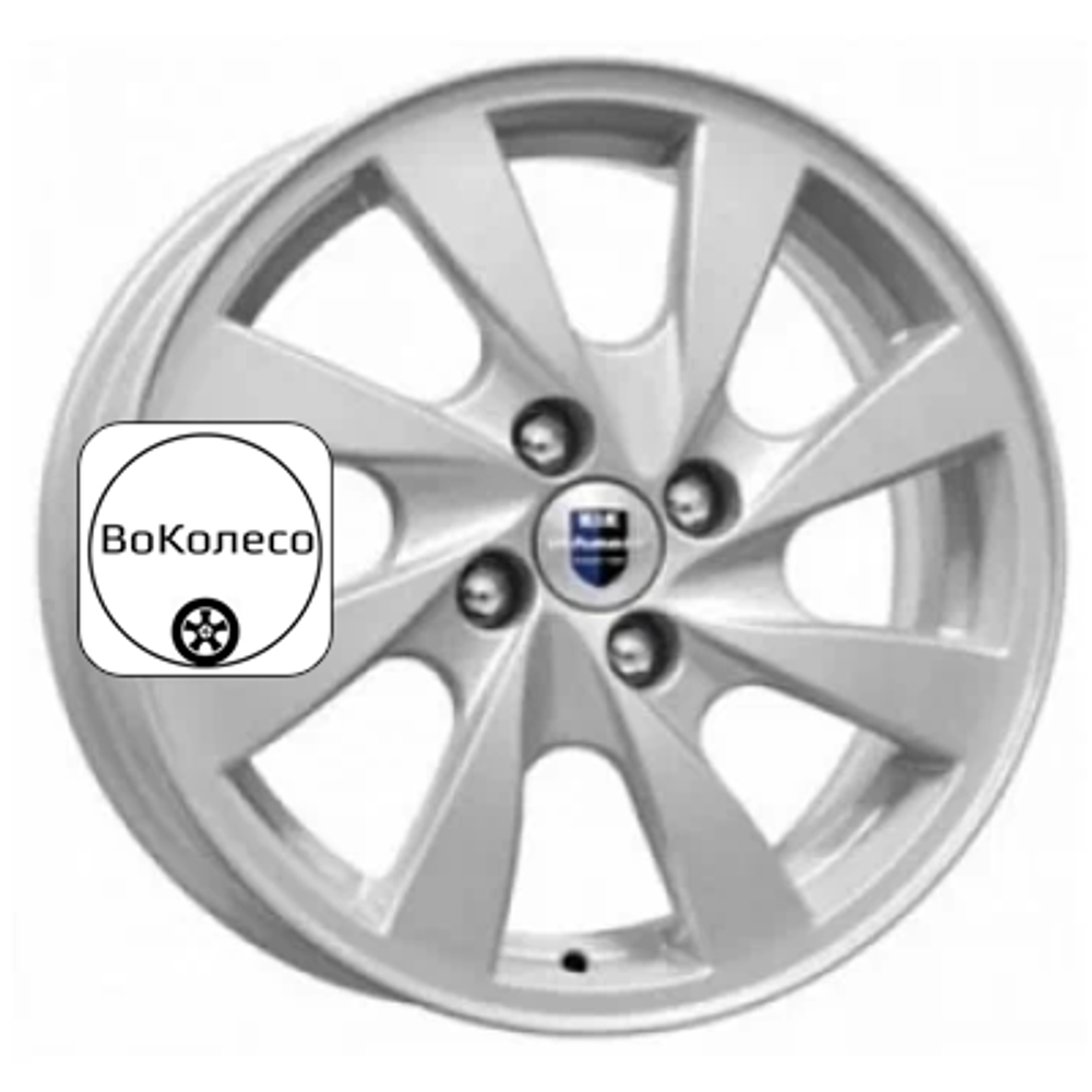6x15/4x98 ET33 D58,5 КС928 Сильвер K&K