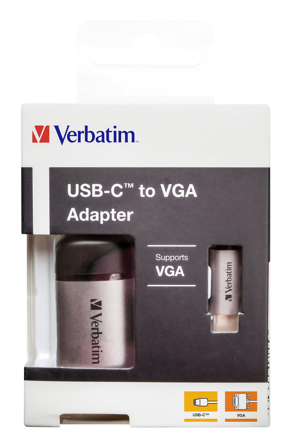 Адаптер Verbatim USB-C VGA