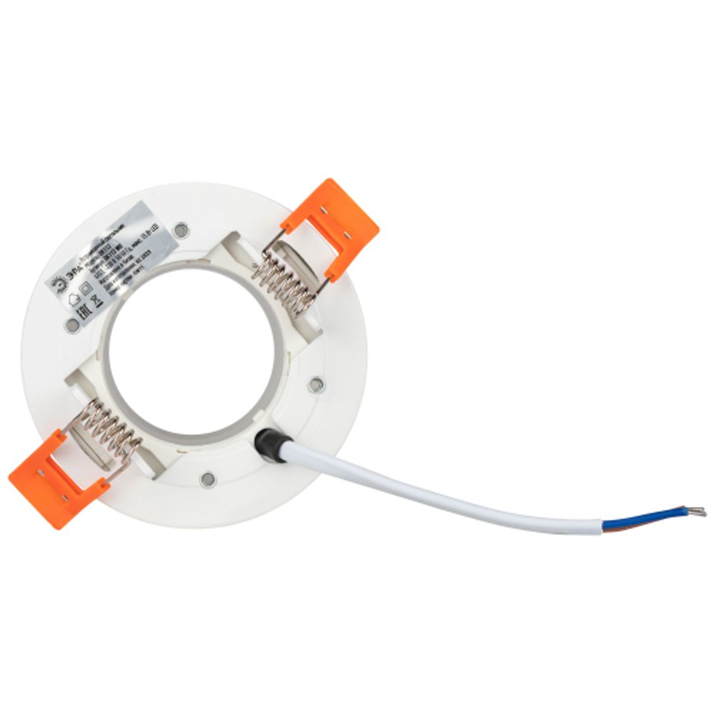 Светильник встраиваемый ЭРА DK113 WH под лампу GX53 белый | Встраиваемые светильники Для ламп GX53