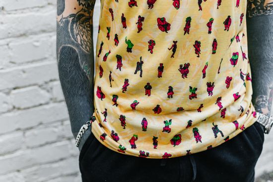 Футболка ЮНОСТЬ HHW Party Lt. Yellow