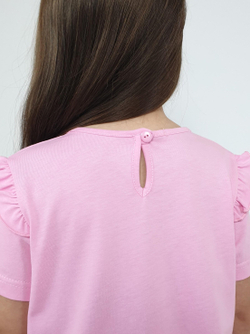 02-154-1 Комплект для девочки (футболка+ бриджи)