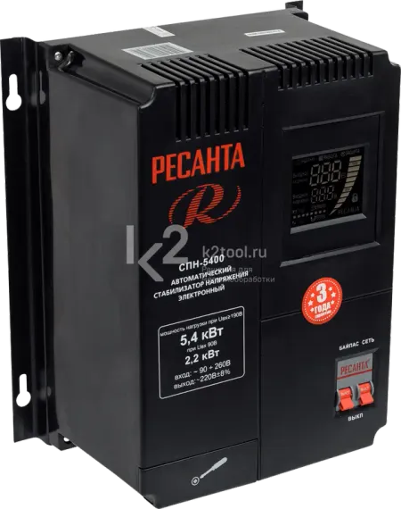 Стабилизатор напряжения Ресанта СПН-5400