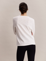 Лонгслив Robbie Longsleeve White in Cotton