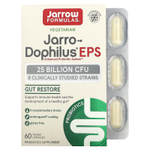 Jarrow Formulas, Jarro-Dophilus EPS, пробиотики, 25 млрд, 60 вегетарианских капсул с технологией Enteroguard
