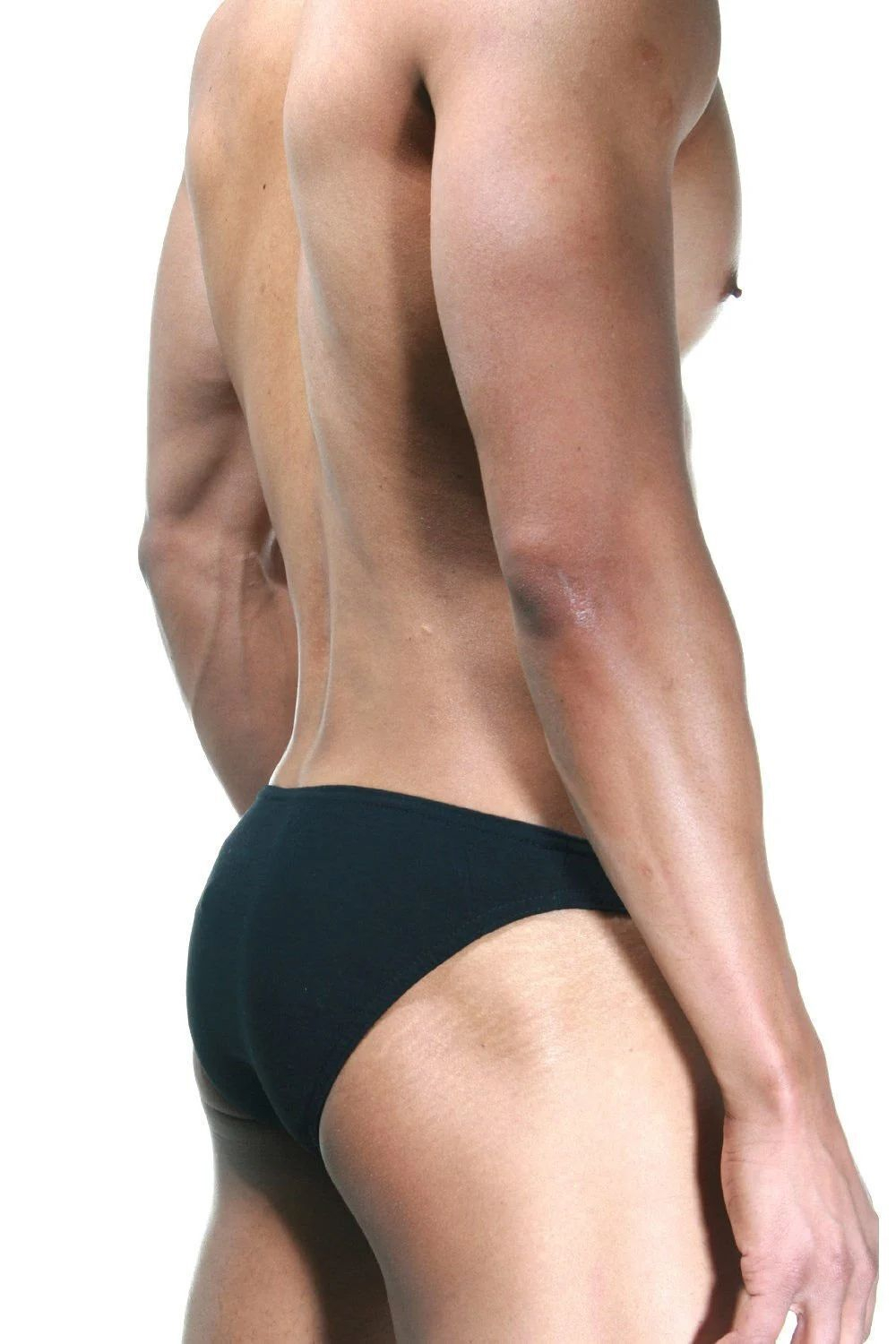 Черные эластичные трусы-слипы (Размер: S) (Цвет: черный)