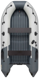 Ривьера Компакт 3800 НДНД комби светло-серый/графит (лодка ПВХ)