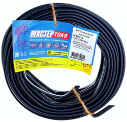 Кабель ВВГбм-Пнг(A)-LS 3х1,5 чер 20 метров Мастер Тока