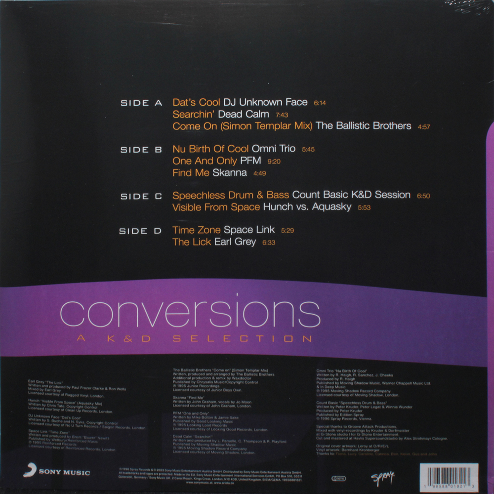 Kruder & Dorfmeister / Conversions - A K&D Selection (2LP)