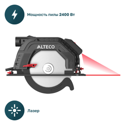 Циркулярная пила ALTECO CS 2400-235 L