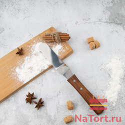 Лопатка кондитерская изогнутая 27 см