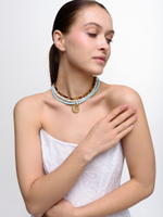 Колье "Trio tiger Shell " Gold