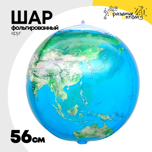Шар Фольгированный Планета Земля 3D (Ассорти)