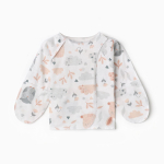 Распашонка детская, цвет молочный/звери, р. 56 10156098 (Семицвет-Тики)