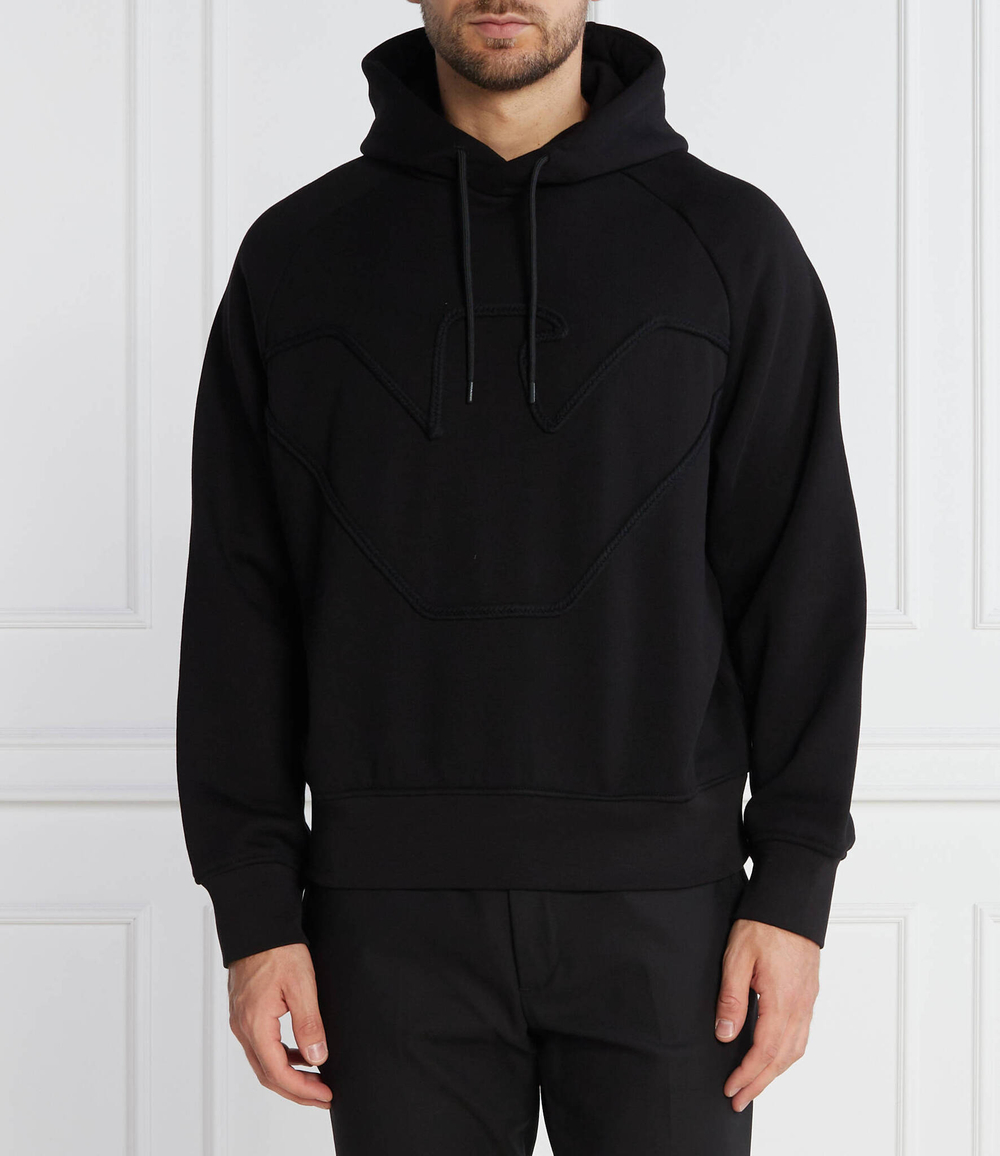 Худи Emporio Armani - черный(6R1ME4 1JWPZ)