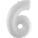 Цифра "6" (цвет на выбор) 1 шт