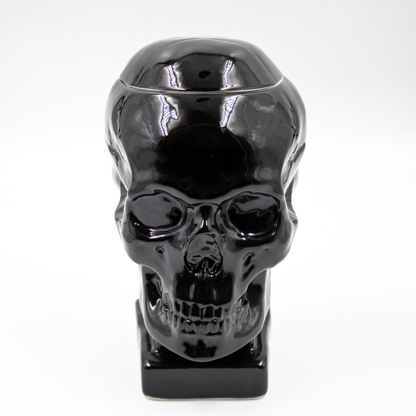 Урна для праха «Череп» черная