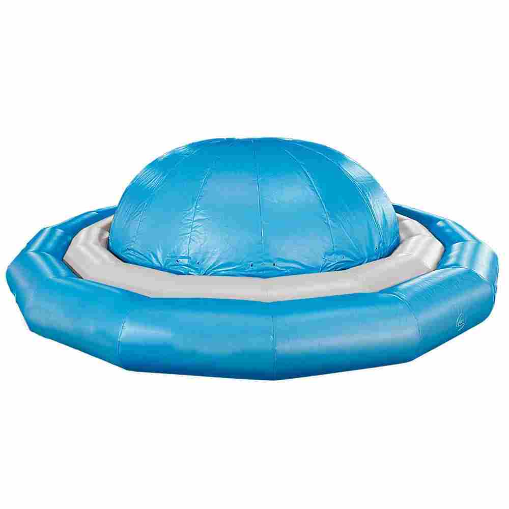 Надувное оборудование «Надувной живот» 6*6*1,7 м, серо-голубой