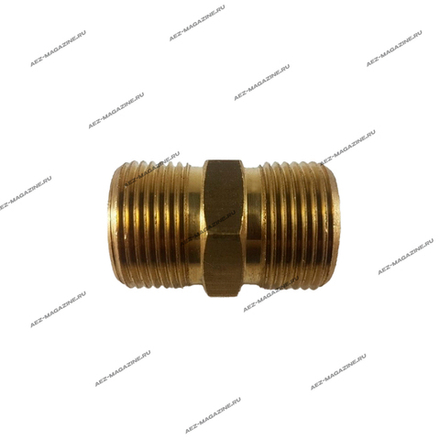 Соединитель тип R1, резьба наружная М22 - резьба наружная М22