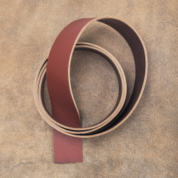 Ременная заготовка Prima French Clay (3,0+ мм), цв. Коричневый