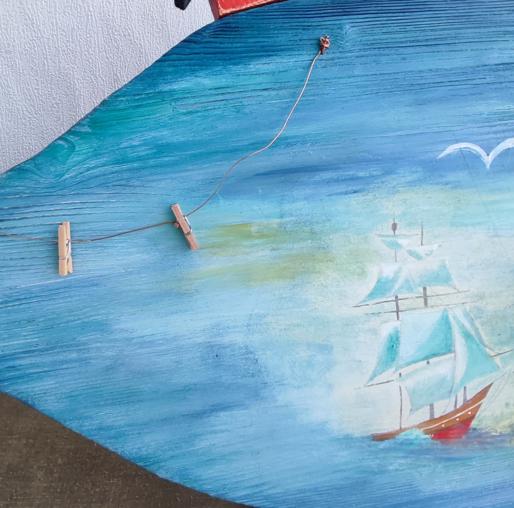 Настенное панно "Голубой Кит"