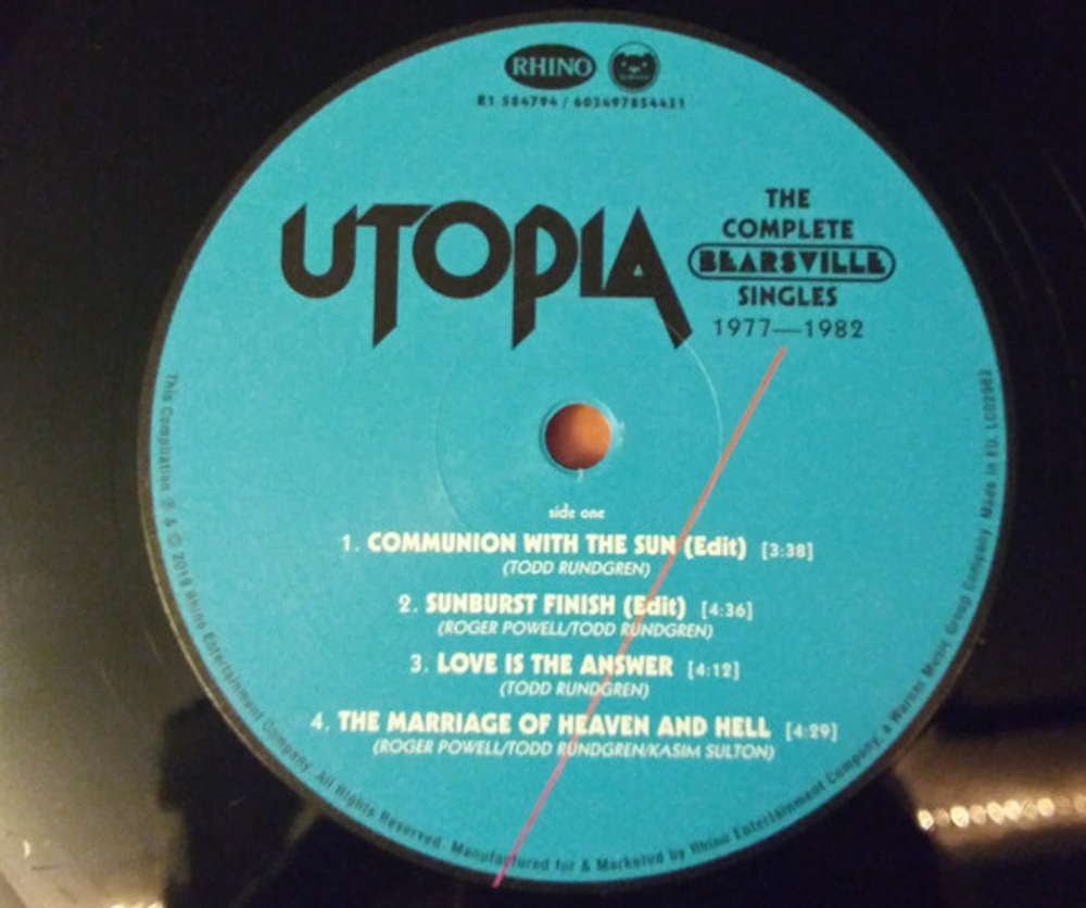 Utopia / The Complete Bearsville Singles (1977-1982)(2LP)