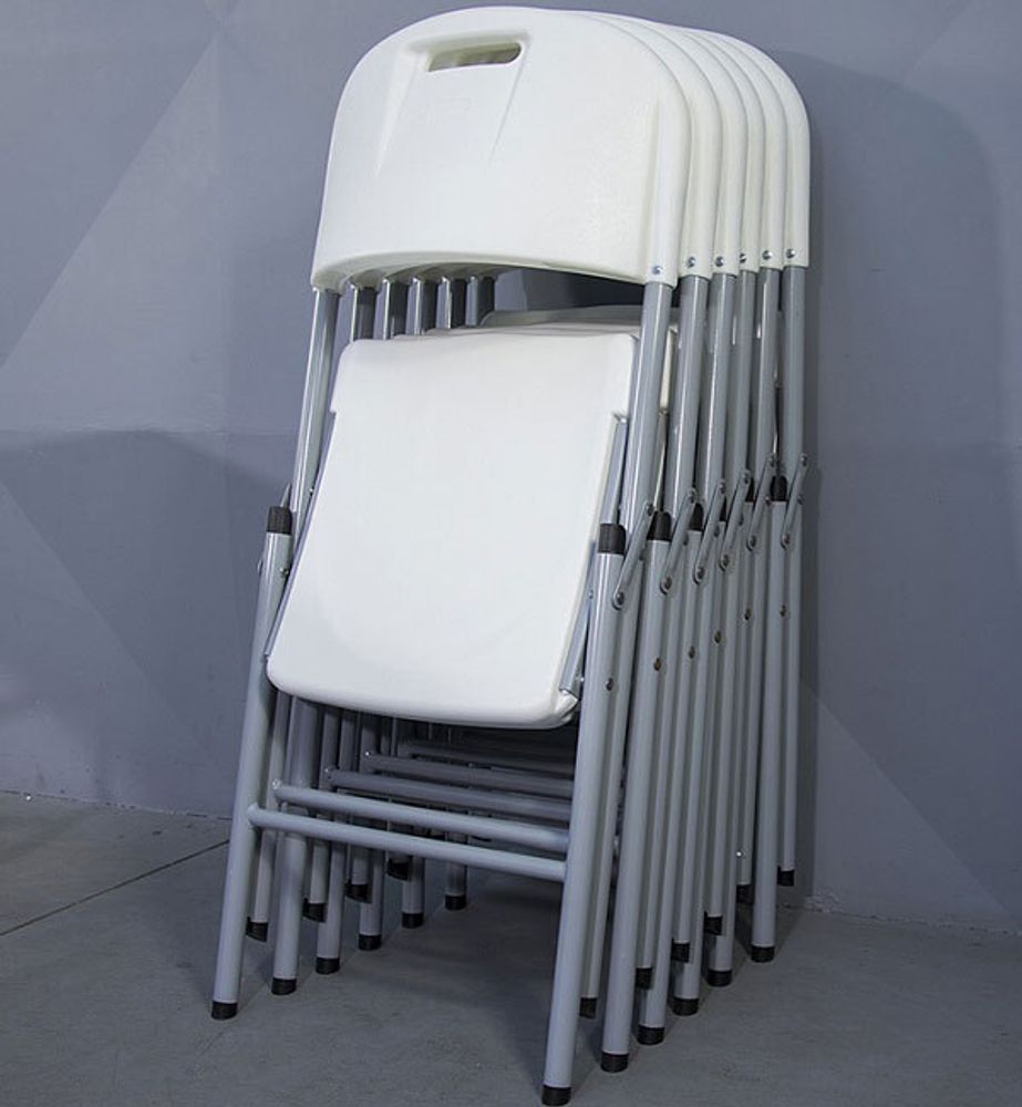 Стул банкетный складной, серый