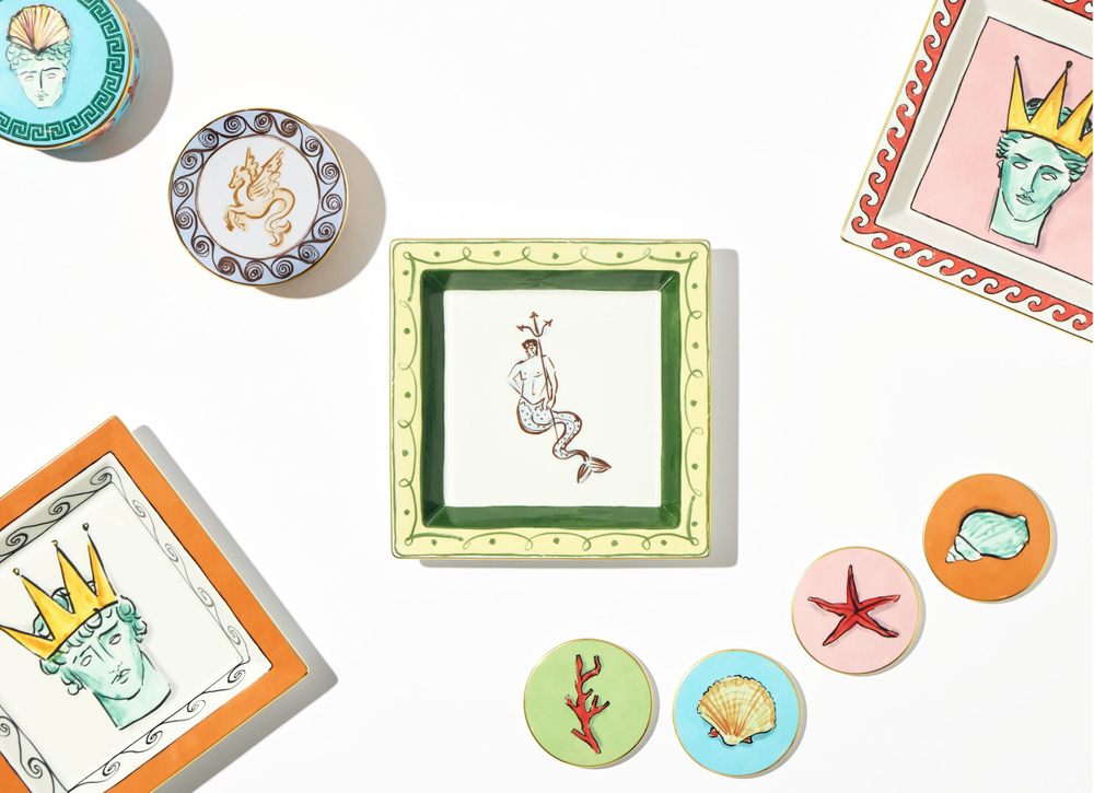 Шкатулка круглая IL Viaggio Di Nettuno Terracotta (13.2 см)