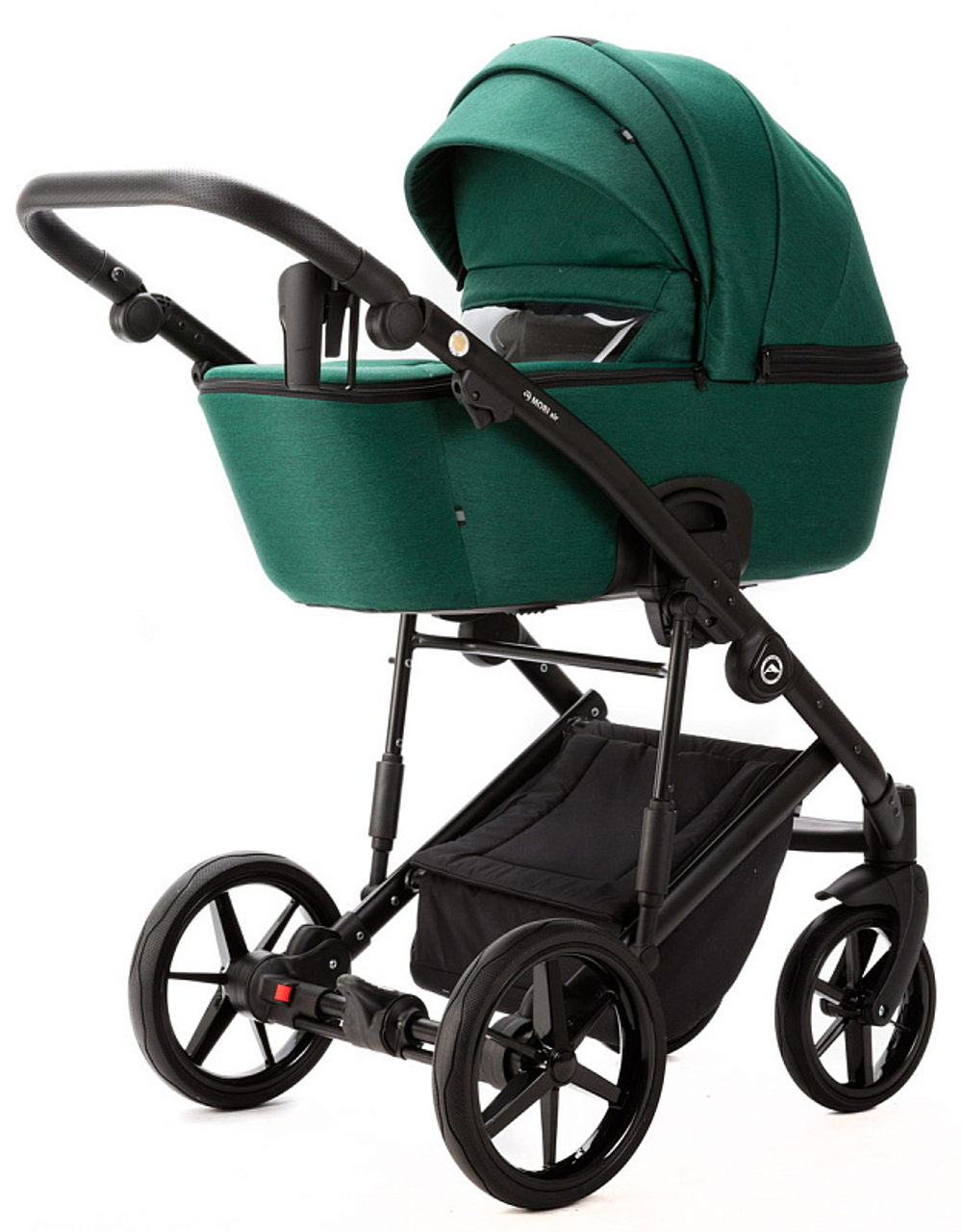 Детская коляска Adamex Mobi New 2 в 1 MN-TK52 ТЕМНО-ЗЕЛЕНЫЙ