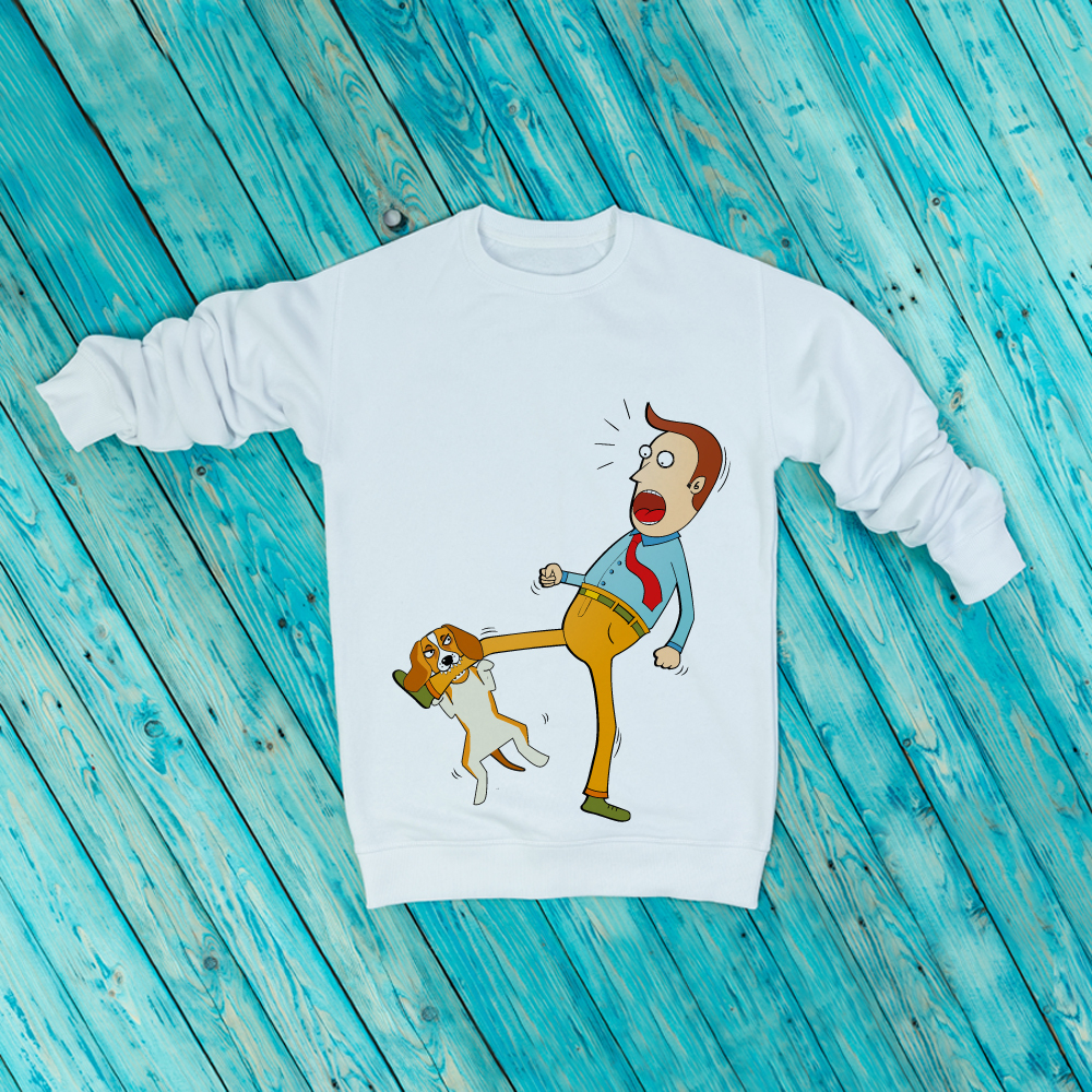 Свитшот "Злой Бигль"