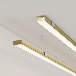 Профиль LINE-1708-2000 ANOD GOLD (Arlight, Алюминий) 039987