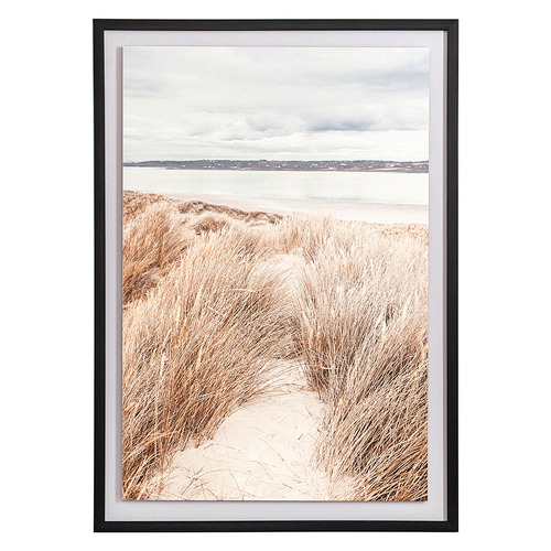 Панно декоративное sand с черной рамой, 50х70 см