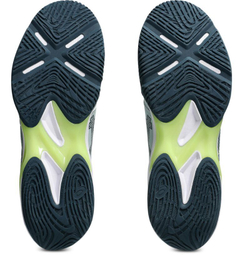 Мужские кроссовки для бадминтона/сквоша Asics Blade FF 2 - lichen rock/tranquil teal