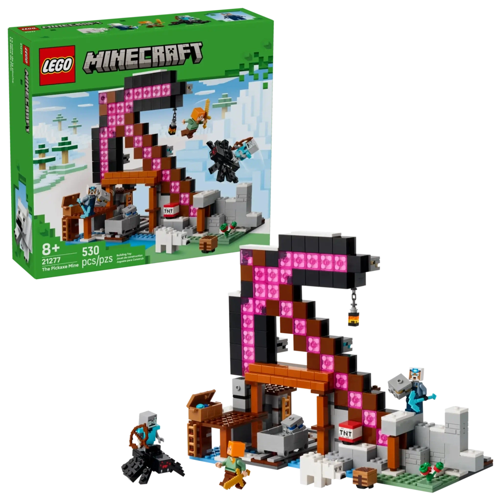 Конструктор LEGO Minecraft 21277 Шахта с киркой
