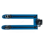 Тележка складская гидравлическая 2,5т усиленная с ПУ колесами NORDBERG N3901-25