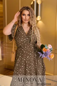 Платье 2355-капучино Minova