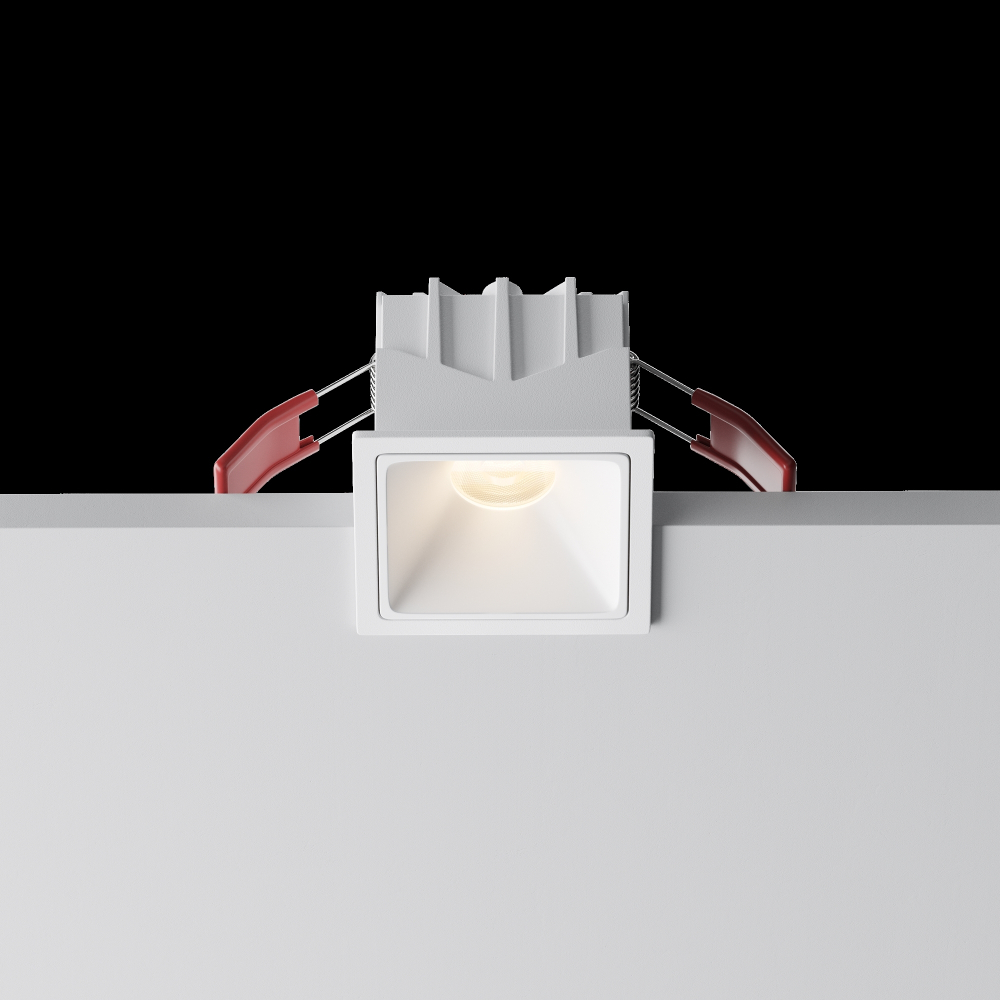 Встраиваемый светодиодный светильник Maytoni Alfa LED DL043-01-10W3K-SQ-W-1