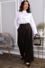 Брюки со стрелками Шакира (коричневые) Б14635-35М LT Collection