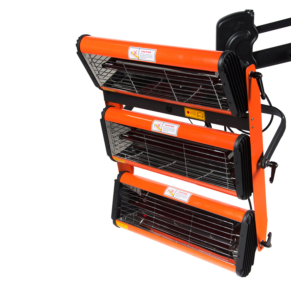 WDK-3C Трехкассетная мобильная ИК сушка на пантографической стойке