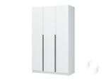 Шкаф 3-х створчатый ШК-02 Лион (белый/белый)