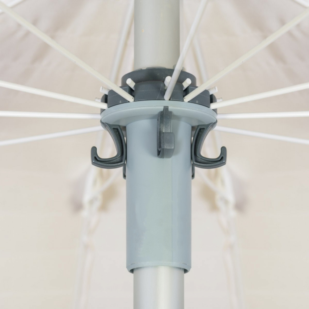 Зонт пляжный профессиональный Ø2.2 м Magnani Kenia, белый