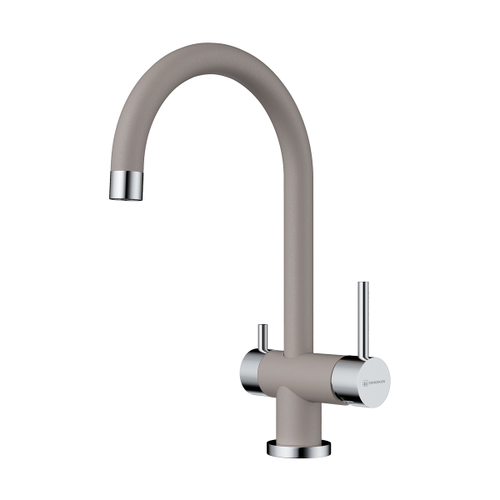 Смеситель для кухни Omoikiri Yamada-GR Leningrad grey