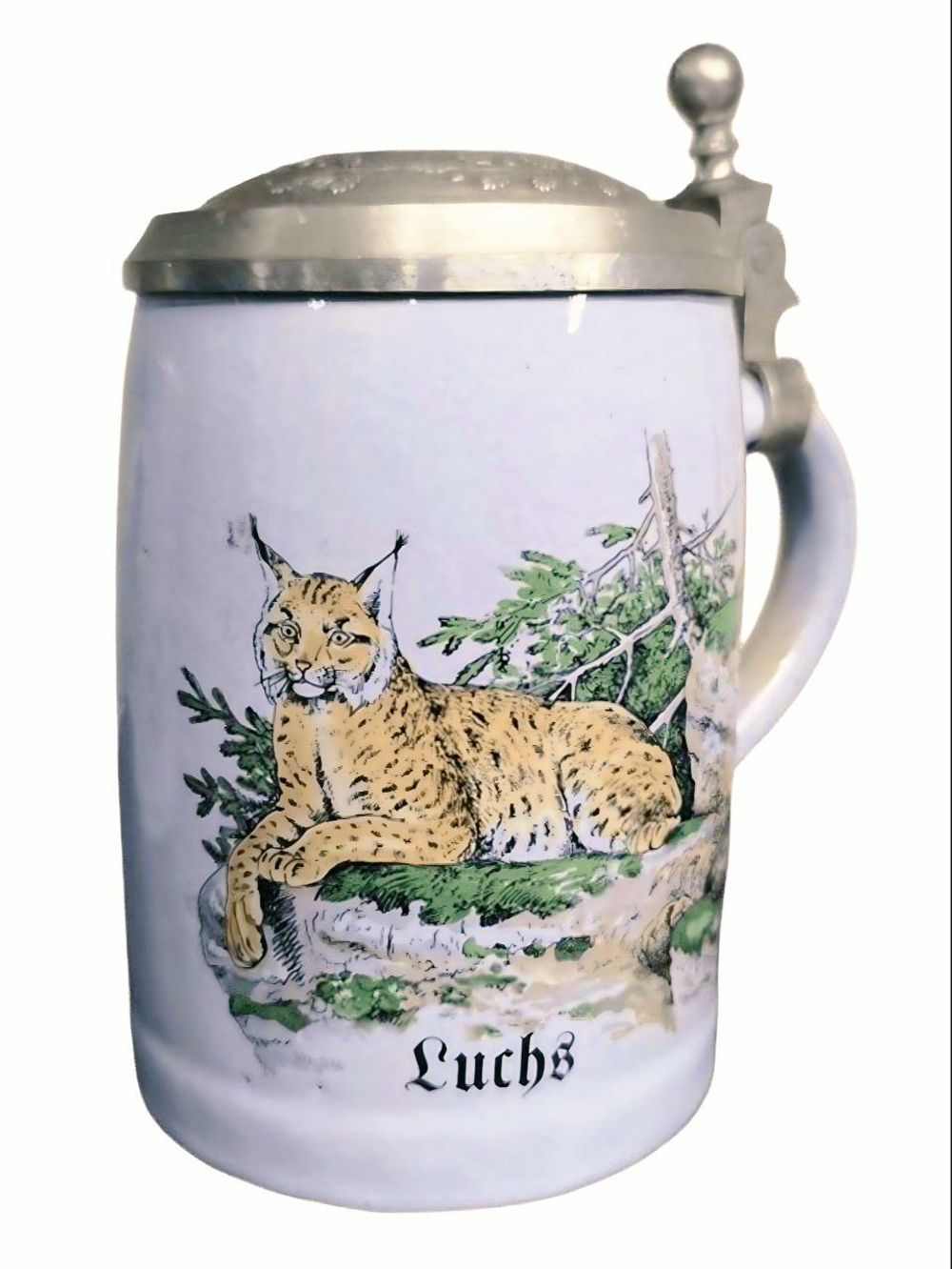 Кружка пивная "Рысь" Германия