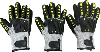 Перчатки Подкладка HPPE, песчаный нитрил + дополнительные накладки внутри перчатки на ладони, TPR накладки пришиты, а не приклеены к подкладке.