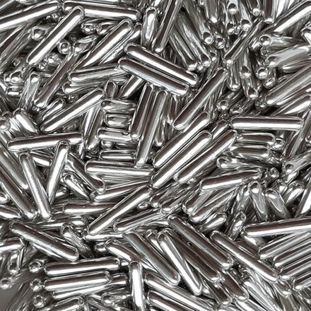 Посыпка кондитерская "Палочки серебряные" 30г